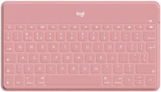 Logitech klávesnice Keys-To-Go, bluetooth, holandština/angličtina (920-010059), ružová
