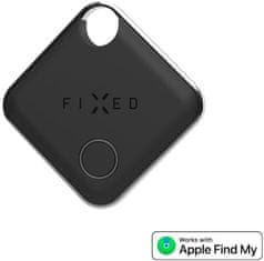 FIXED Tag Smart tracker s podporou Find My, čierna