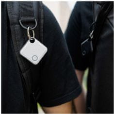 FIXED Tag Smart tracker s podporou Find My, sat 2 ks, čierna + biela