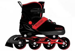 Rider Street kolieskové korčule čierno-červené veľ. 33-37