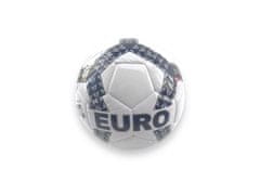 Futbalová lopta EURO veľ 5, bielo-čierna D-411-CN