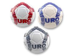 Futbalová lopta EURO veľ 5, bielo-červená D-411-CV