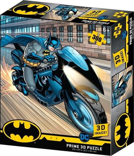 Prime 3D Puzzle Batman: Batcycle 3D 300 dielikov