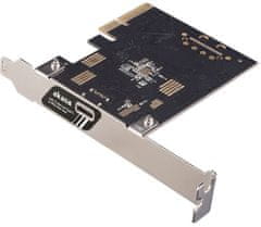 Akasa PCIe karta 1 x USB 3.2 Gen 2x2 Type-C