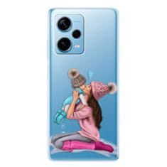 iSaprio Silikónové puzdro - Kissing Mom - Brunette and Boy pre Xiaomi Redmi Note 12 Pro 5G / Poco X5 Pro 5G