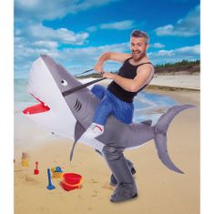 Kostým Žralok - nafukovací oblek - veľkosť univerzálna - unisex