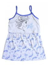 Eplusm Detské šaty Let it go Frozen 134 / 8–9 rokov Modrá