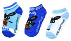 SETINO Chlapčenské členkové ponožky Hello Bing 3 ks 31–34 Modrá