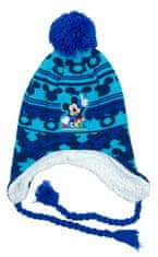 SETINO Chlapčenská čiapka s brmbolcom Mickey Mouse Tmavo modrá 54 cm