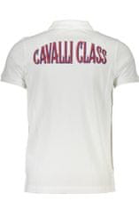 Cavalli Class  Štýlová Pánska Polokošeľa Biela Farba: Biela, Veľkosť: M