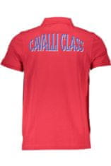 Cavalli Class  Štýlová Pánska Polokošeľa Červená Farba: červená, Veľkosť: S