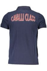 Cavalli Class  Štýlová Pánska Polokošeľa Modrá Farba: Modrá, Veľkosť: XL