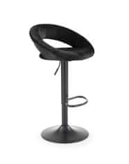 Halmar Barová stolička H102 čierna
