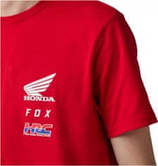 FOX tričko HONDA SS 23 flame červené L