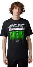 FOX tričko KAWASAKI SS 23 černo-zelené S