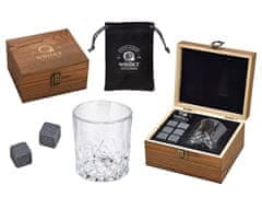 G. Wurm Malý whisky set v luxusnej drevenej krabičke