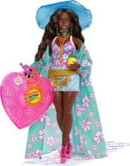 Mattel Barbie Extra v plážovom oblečku GRN27