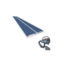 Master Airtrack S-Pro nafukovacia žinenka 1400 x 200 x 10 cm - modrá - biela