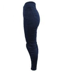 SNAP INDUSTRIES nohavice jeans ROXANNE Jeggins dámske modré 40