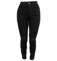 SNAP INDUSTRIES nohavice jeans ROXANNE Jeggins Short dámske čierne 26