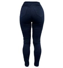 SNAP INDUSTRIES nohavice jeans ROXANNE Jeggins Short dámske blue 38