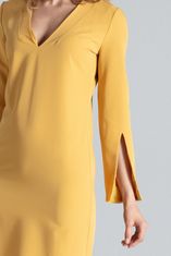Figl Dámske mini šaty Cumbe M550 žltá XL