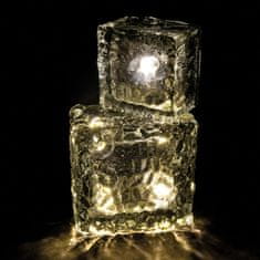Berge Solárne svietidlo na dlažbu - ľadová kocka 7x7