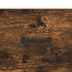 Vidaxl Nástenná skrinka, tmavý dub 60x36,5x35 cm, kompozitné drevo