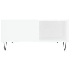 Vidaxl Konferenčný stolík biely 80x80x36,5 cm spracované drevo