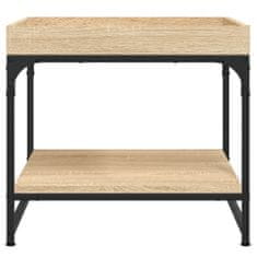 Vidaxl Konferenčný stolík dub sonoma 49,5x49,5x45 cm kompozitné drevo