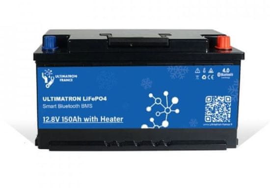 HADEX LiFePO4 akumulátor Ultimatron YX Smart BMS 12,8 V/150 Ah vyhrievaný