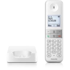 Philips Bezdrôtový telefón D4701W/53 biely