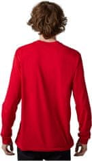 FOX tričko HONDA LS 23 flame bielo-červené 2XL