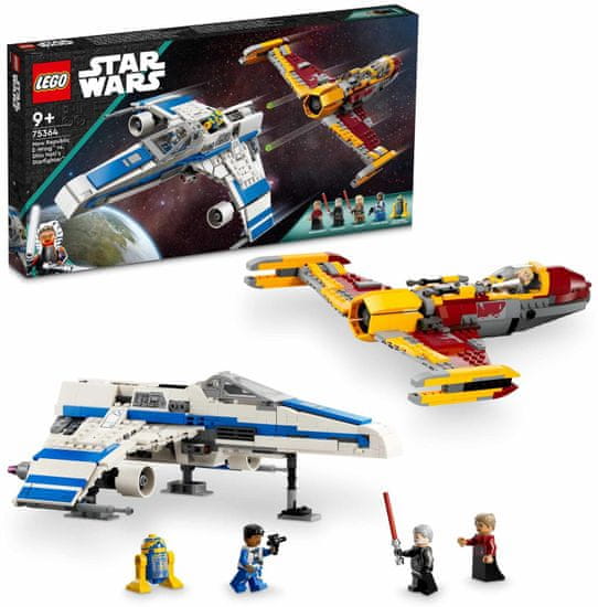 LEGO Star Wars 75364 Stíhačka E-wing Novej republiky vs. stíhačka Shin Hati