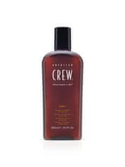 American Crew 3in1 shampoo, conditioner, body wash, 250 ml