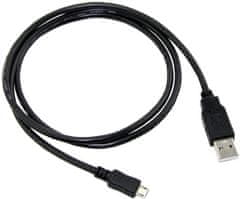 C-Tech kábel USB 2.0 AM/Micro, 0,5m, čierna