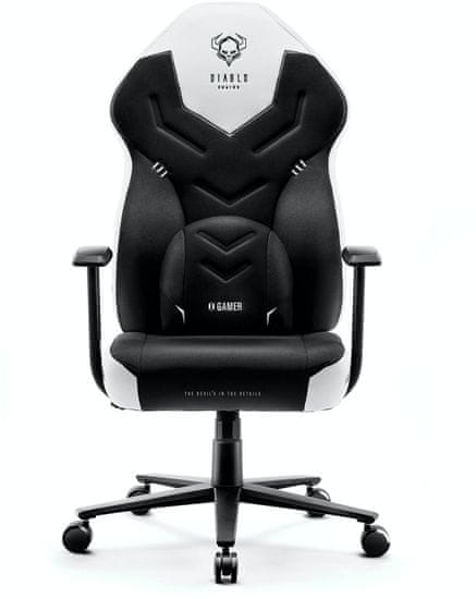 Diablo Chairs Diablo X-Gamer 2.0, čierna/biela