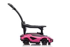 Lean-toys Lamborghini QLS-996T Ride-on s tlačidlom ružová