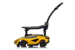 Lean-toys Lamborghini QLS-996T Ride-on s tlačidlom žltá
