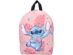 Vadobag Ružový detský ruksak Stitch Style Icons