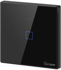 Sonoff Chytrý vypínač WiFi + RF 433 T3 EU TX (1-channel) čierna