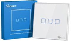Sonoff T2EU3C-RF wireless 433MHz smart wall switch (3-channel) (M0802030011)