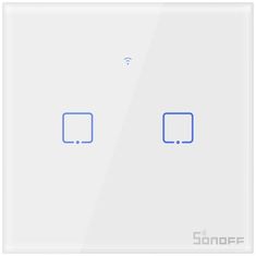 Sonoff Chytrý vypínač WiFi + RF 433 T1 EU TX (2-channel) biela