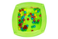 iPlay 8602B Detský suchý bazén s loptičkami zelený