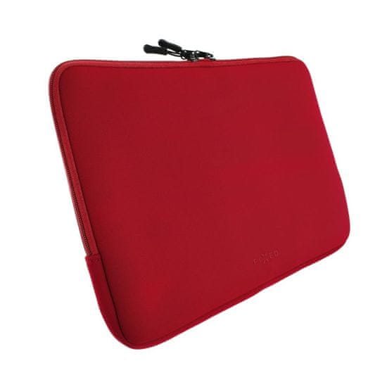 FIXED Neoprénové puzdro Sleeve pre notebooky s uhlopriečkou do 14" FIXSLE-14-RD červené
