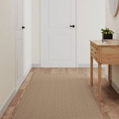 Petromila vidaXL Behúň koberec sisalový vzhľad pieskový 80x250 cm
