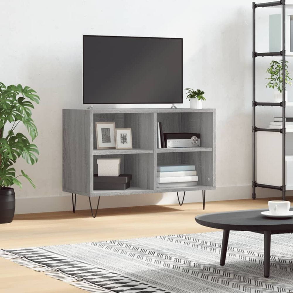 Vidaxl TV skrinka, sivá sonoma 69,5x30x50 cm, kompozitné drevo