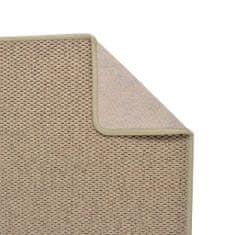 Petromila vidaXL Behúň koberec sisalový vzhľad pieskový 50x250 cm