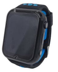 Klarion Detské čierno-modré 4G smart hodinky E10-2024 80GB s GPS a bezkonkurenčnou výdržou batérie