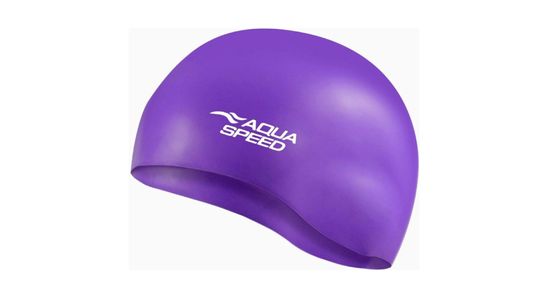 Aqua Speed Multipack 4ks Mono kúpacia čiapka fialová
